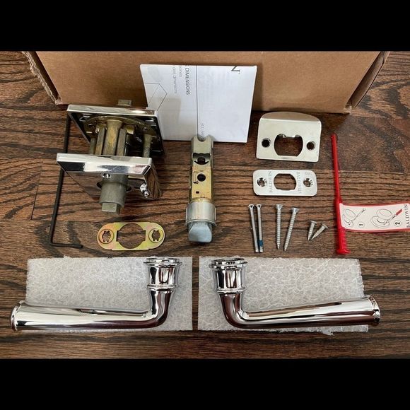 BALDWIN RESERVE HARDWARE Federal Passage Leverset - Picture 3 of 10